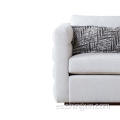 Sofá de la sala de estar El sofá seccional de la tela moderna fija los sofás del sillón